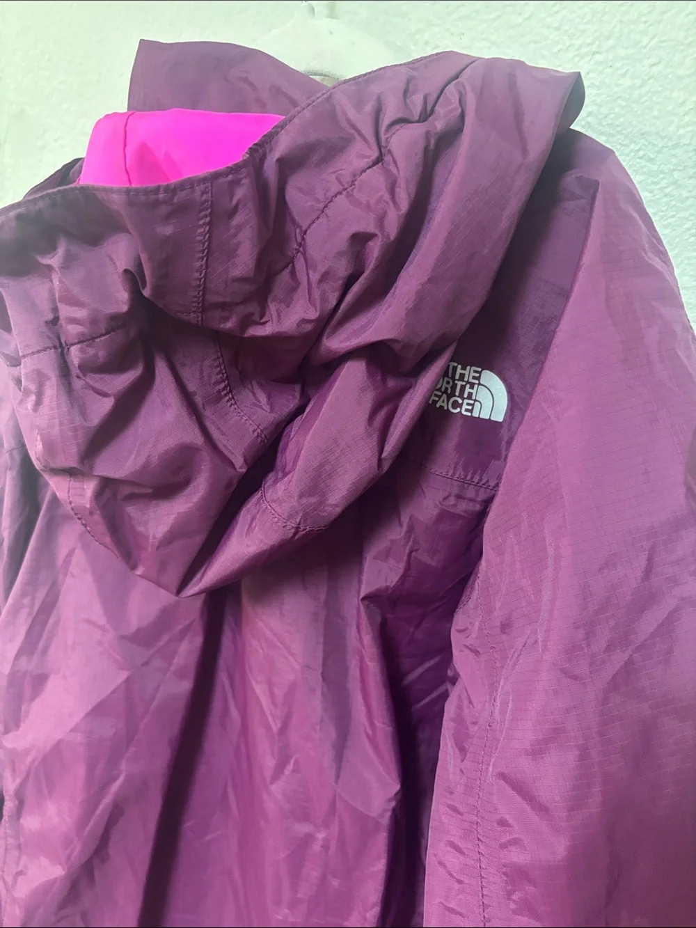 The North Face HyVent Foldable Hooded Rain Jacket